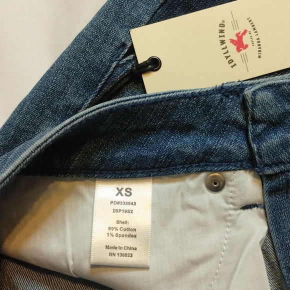 NWT Idyllwind Fueled by Miranda Lambert Denim Blue Jean Skirt Sz XS - Picture 5 of 7